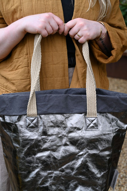 Uashmama Gunmetal Two Strap Carry All