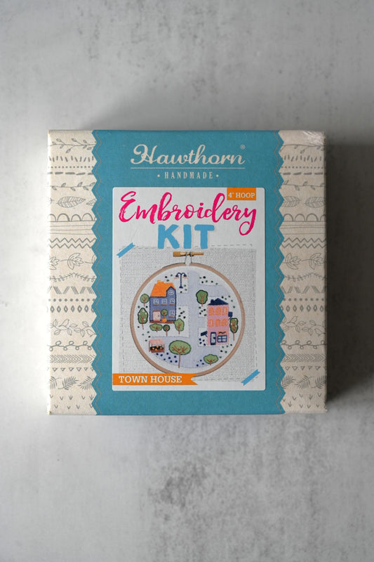 Town Houses Mini Embroidery Kit
