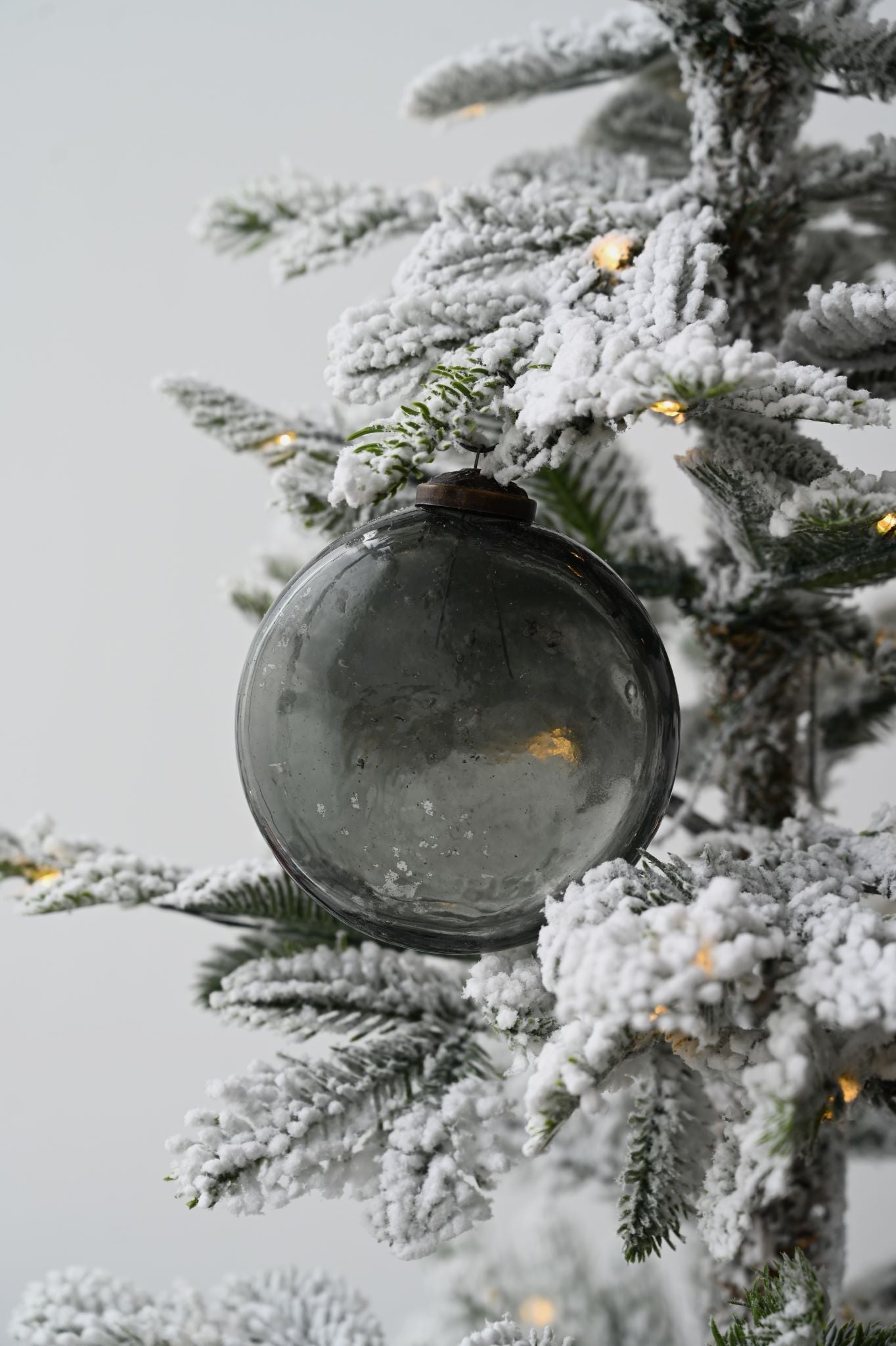 Round Glass Circular Baubles