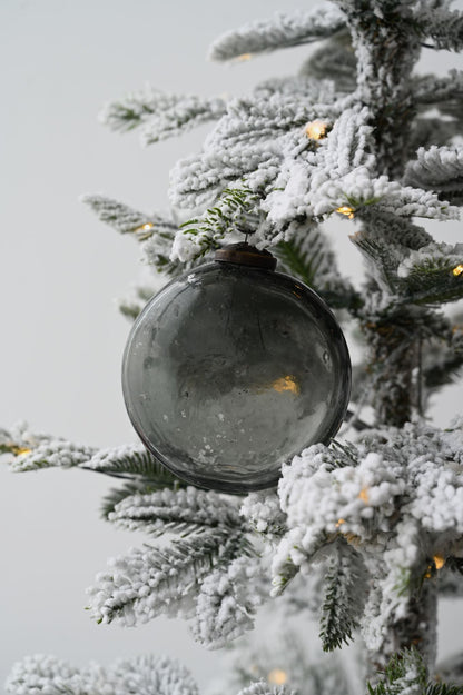 Round Glass Circular Baubles