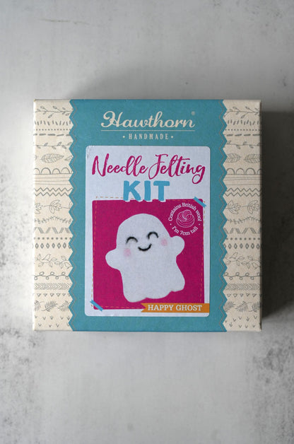 Happy Ghost Mini Felting Kit