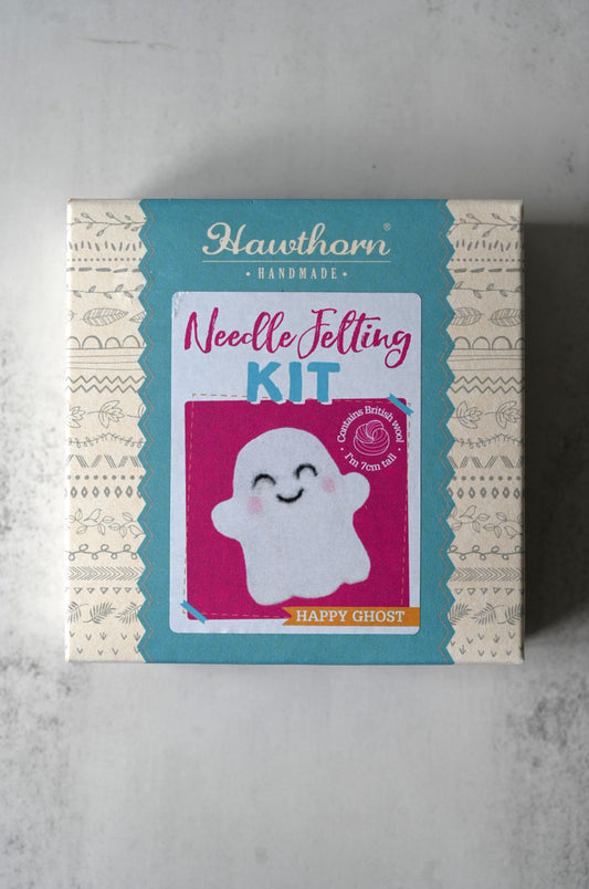 Happy Ghost Mini Felting Kit