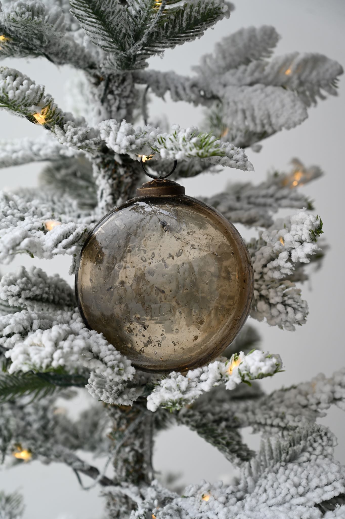 Round Glass Circular Baubles
