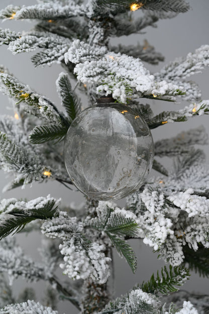 Round Glass Circular Baubles