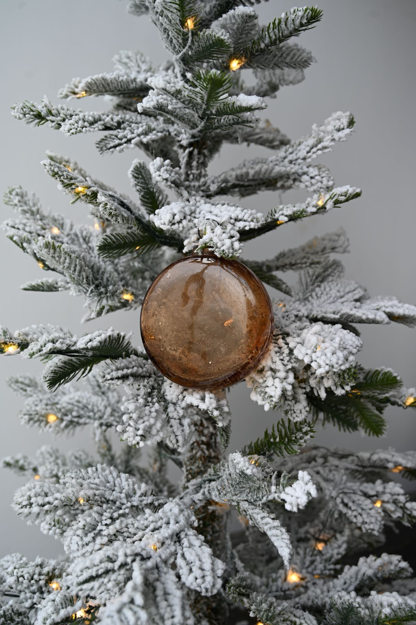Round Glass Circular Baubles