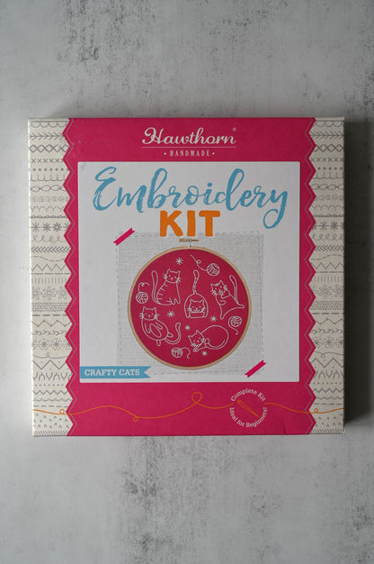 Cats Embroidery Kit