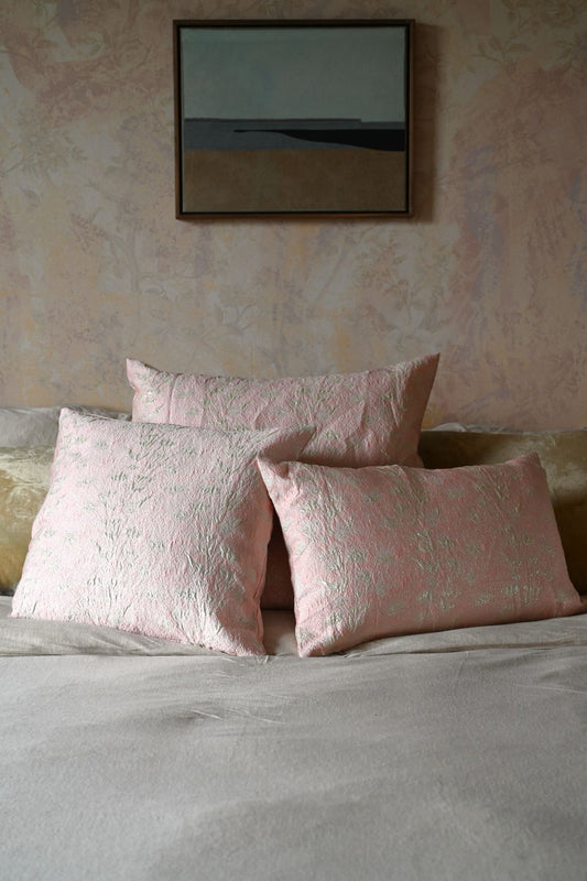 Pink Botanical Cushion Collection