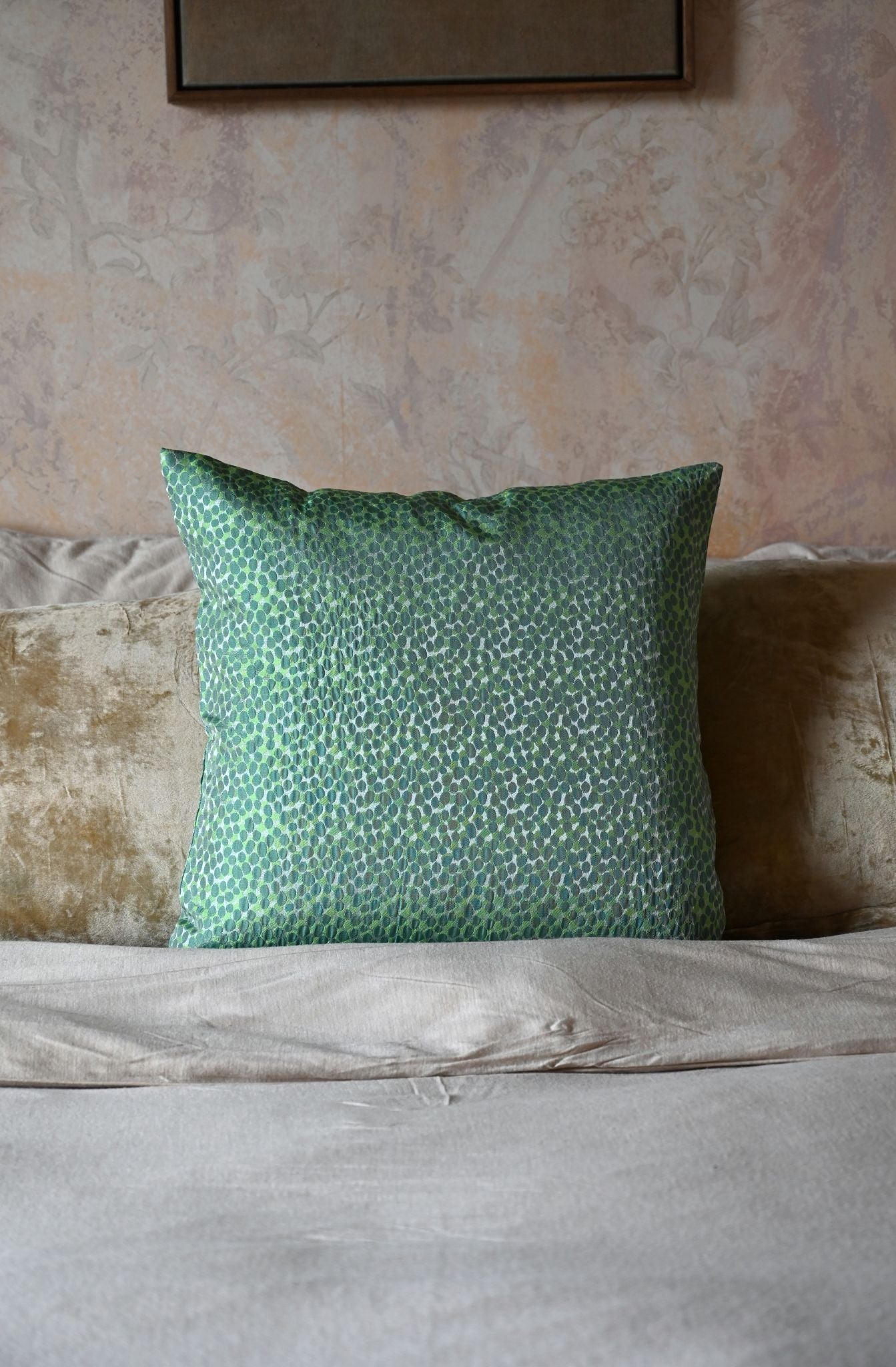 Green Dots Cushion Collection
