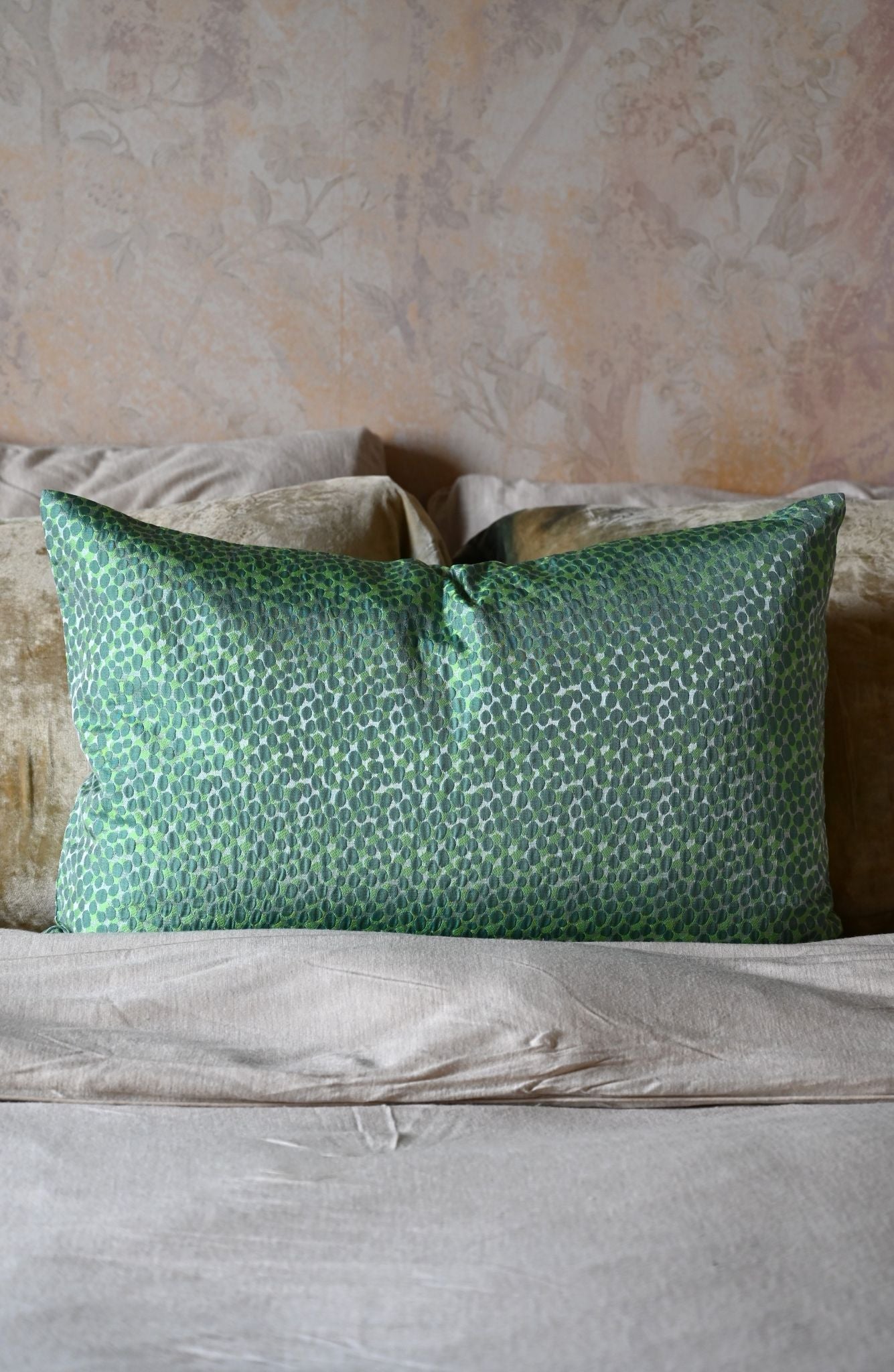 Green Dots Cushion Collection