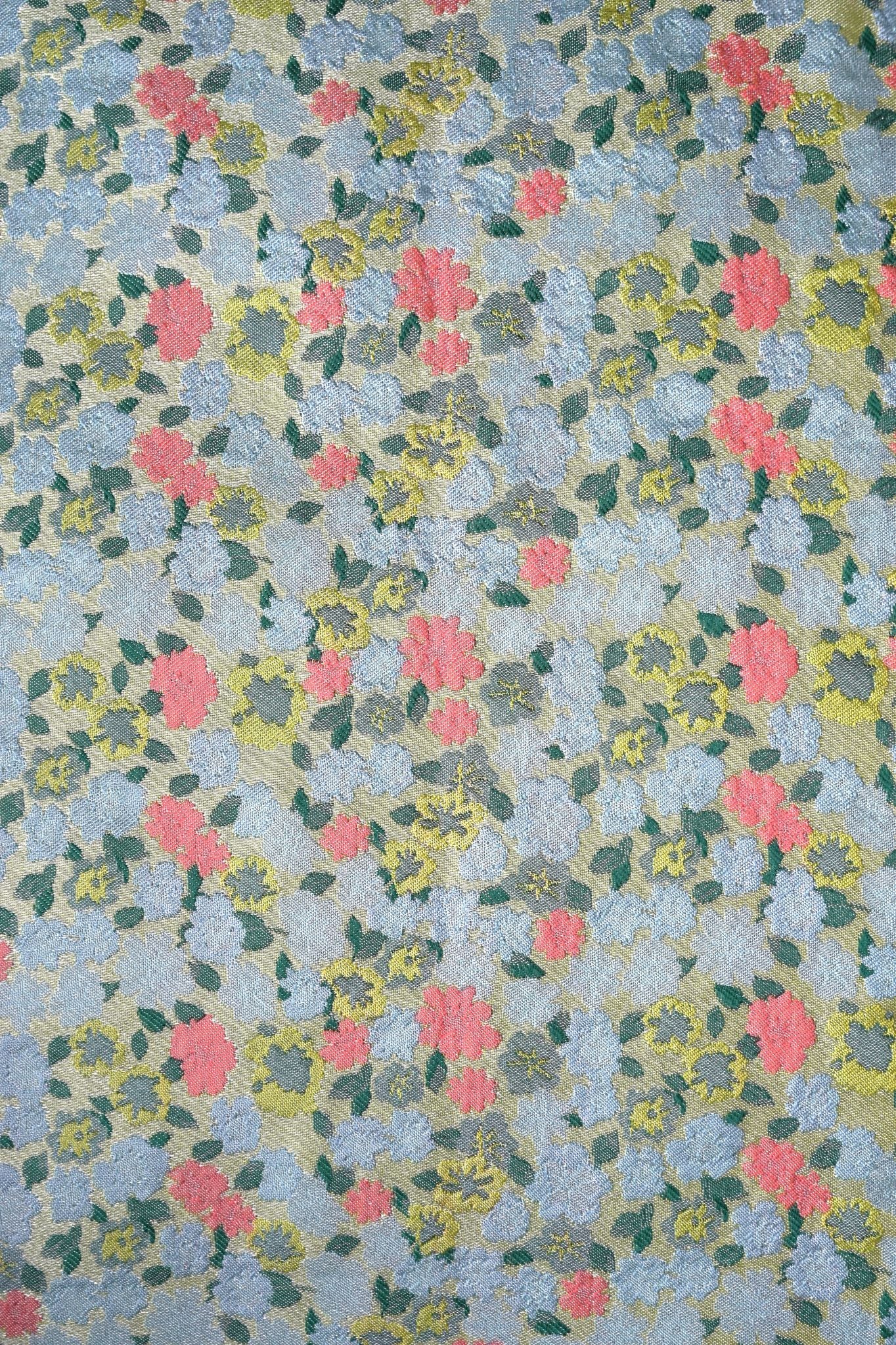 Green and Blue Ditsy Floral Cushion Collection