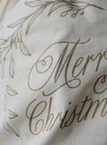 Sparkly Gold Merry Christmas Sack