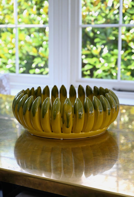 Bananenschale aus Keramik