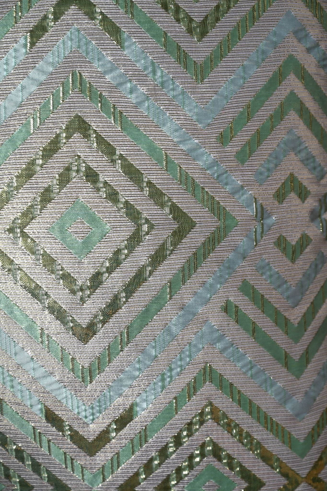 Teal Diamond Cushion Collection