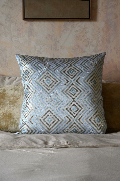 Blue Diamond Cushion Collection