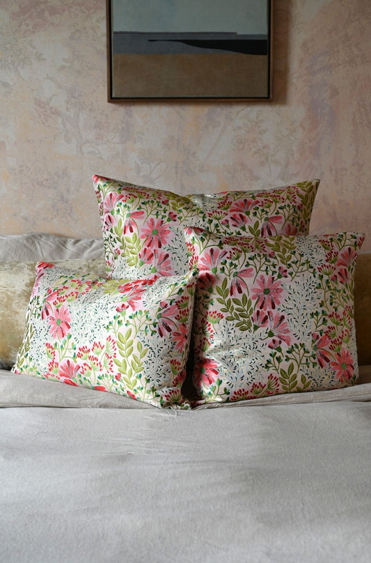Pink Meadow Cushion Collection