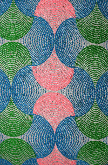 Electric Pink and Blue Soundwave Cushion Collection