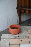 Coloured Concrete Dog Bowls