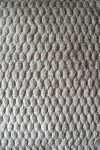Georgia Taupe Fur Cushion and Throw Collection