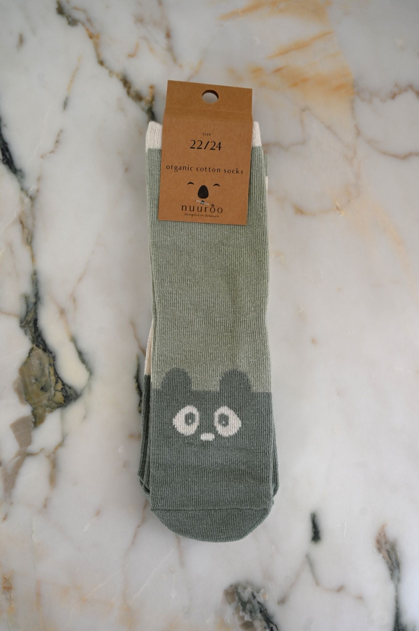 Light Green/Green 2-Pack Animal Socks