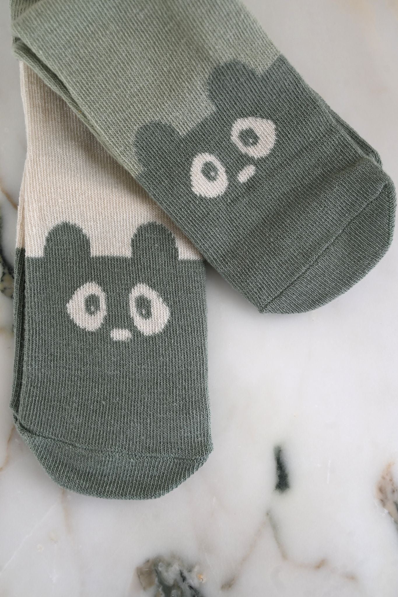 Light Green/Green 2-Pack Animal Socks