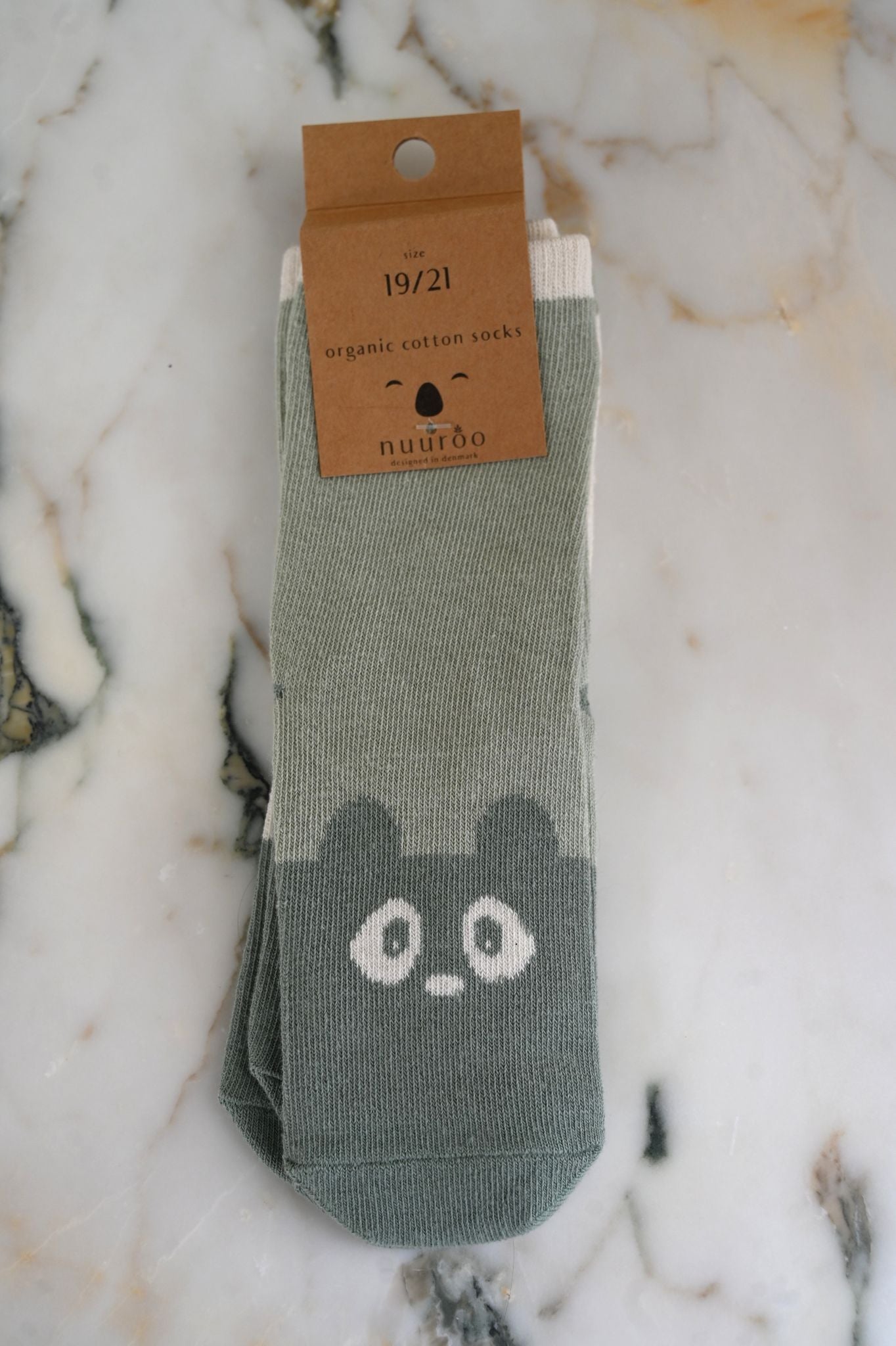 Light Green/Green 2-Pack Animal Socks