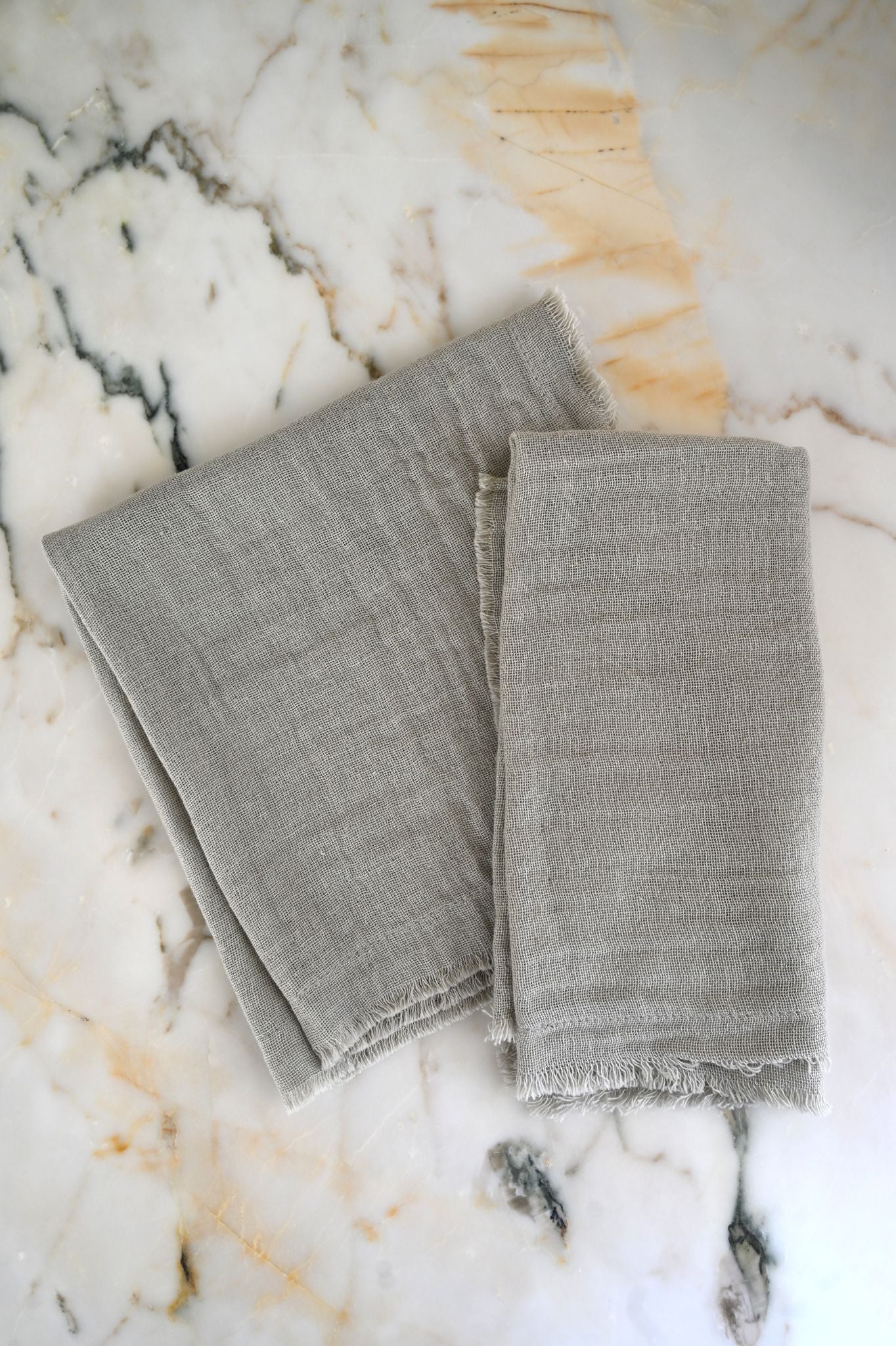 Fringed Cotton Napkins