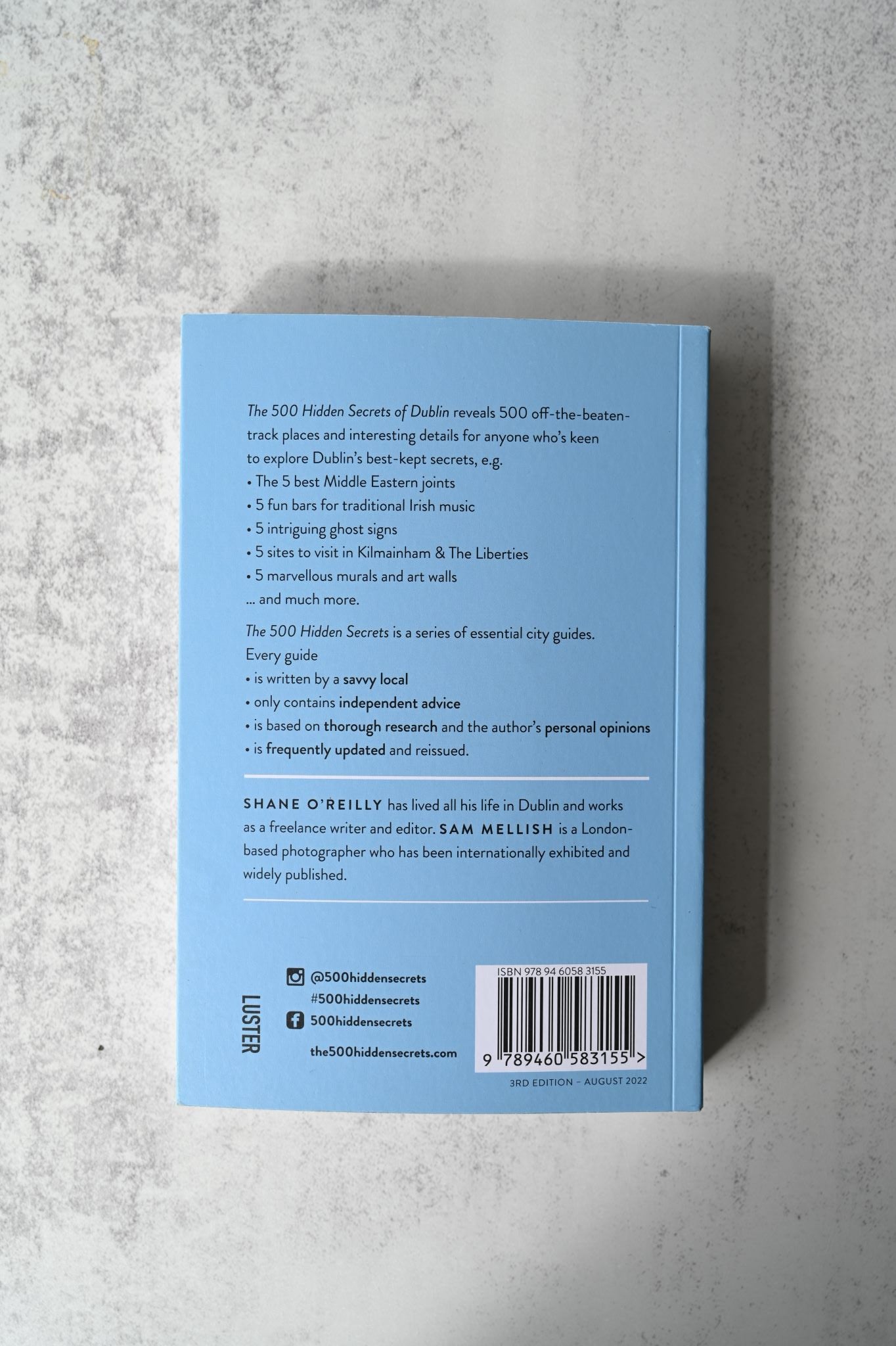The 500 Hidden Secrets of Dublin Book