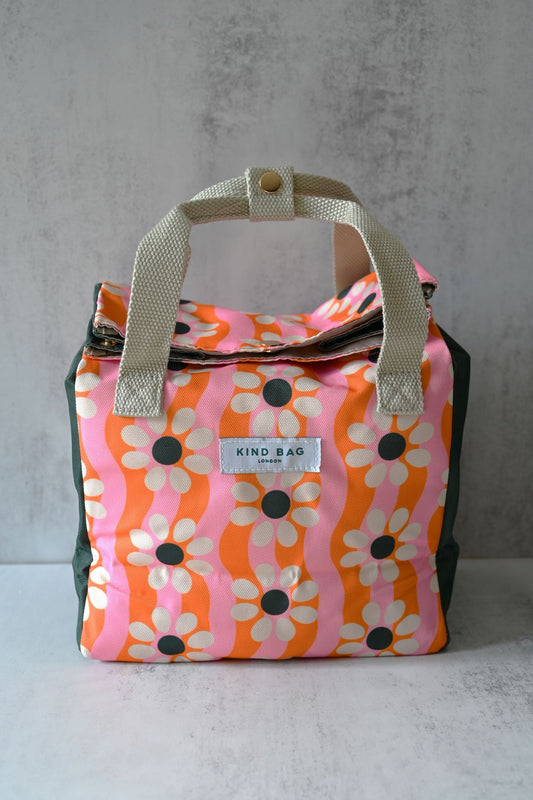 Sac à lunch marguerite ondulée 