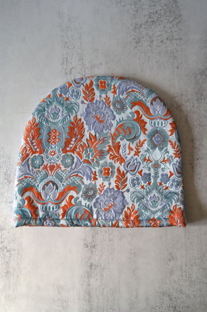 Dagny Blue and Orange Floral Limited Edition Tea Cosy