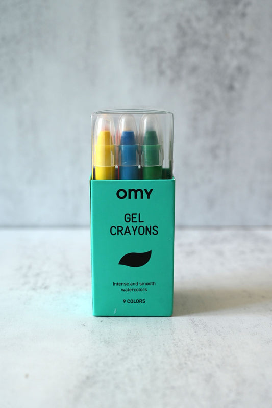 Set of Nine Gel Crayons