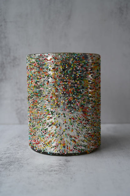 Large Disco Glass CandleHolder