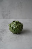 Green Cabbage Leaf Candle Holder