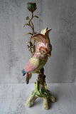 Pink Cockatoo Ceramic Candle Holder