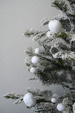 White Pom Pom Garland