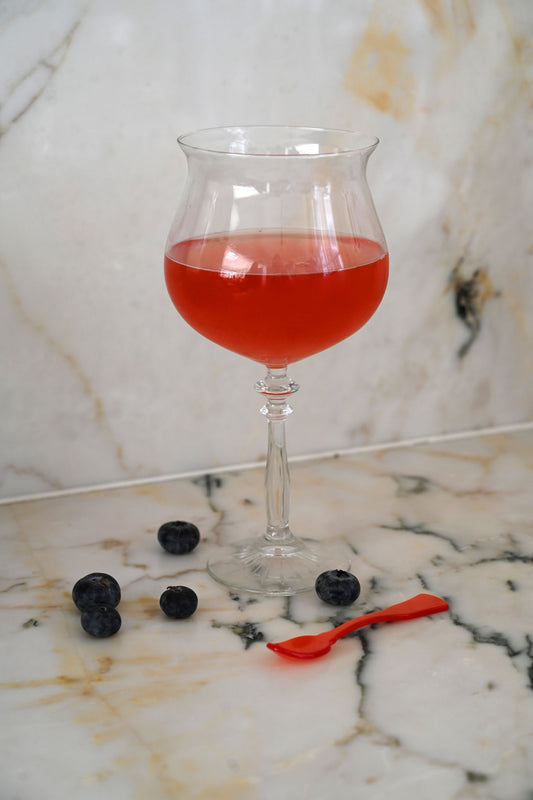 Set of Two Georgian Style Gin Goblets