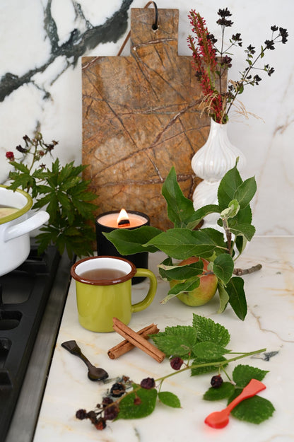 Brown Marble Rectangular Serving Board