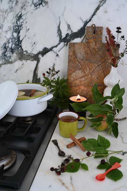 Brown Marble Rectangular Serving Board