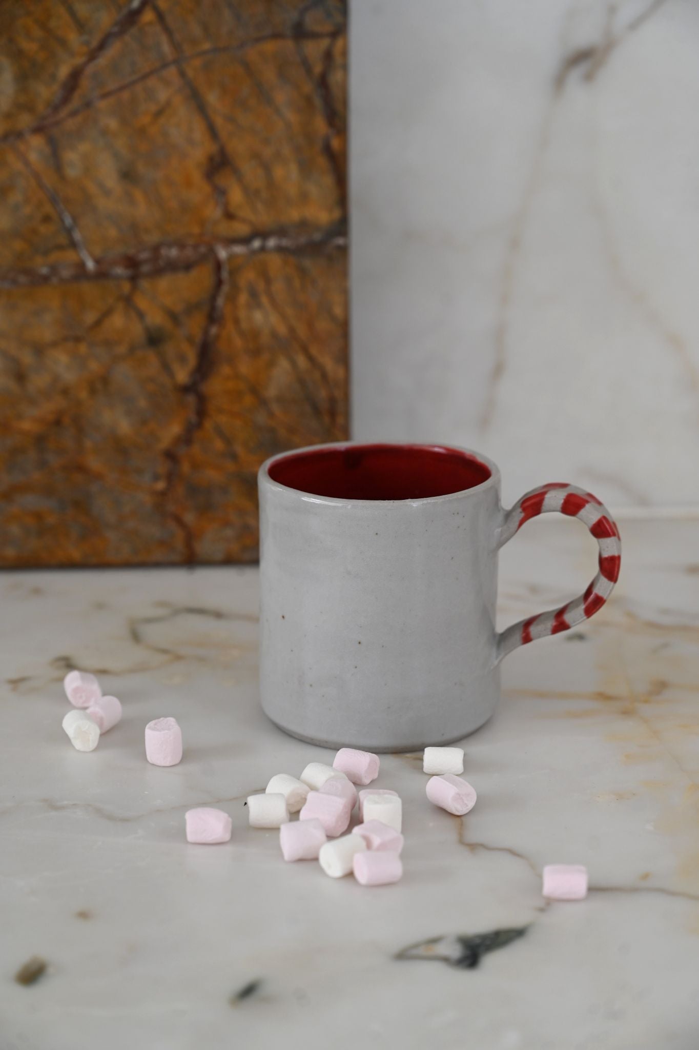 Handgemachte Zuckerstangentasse 