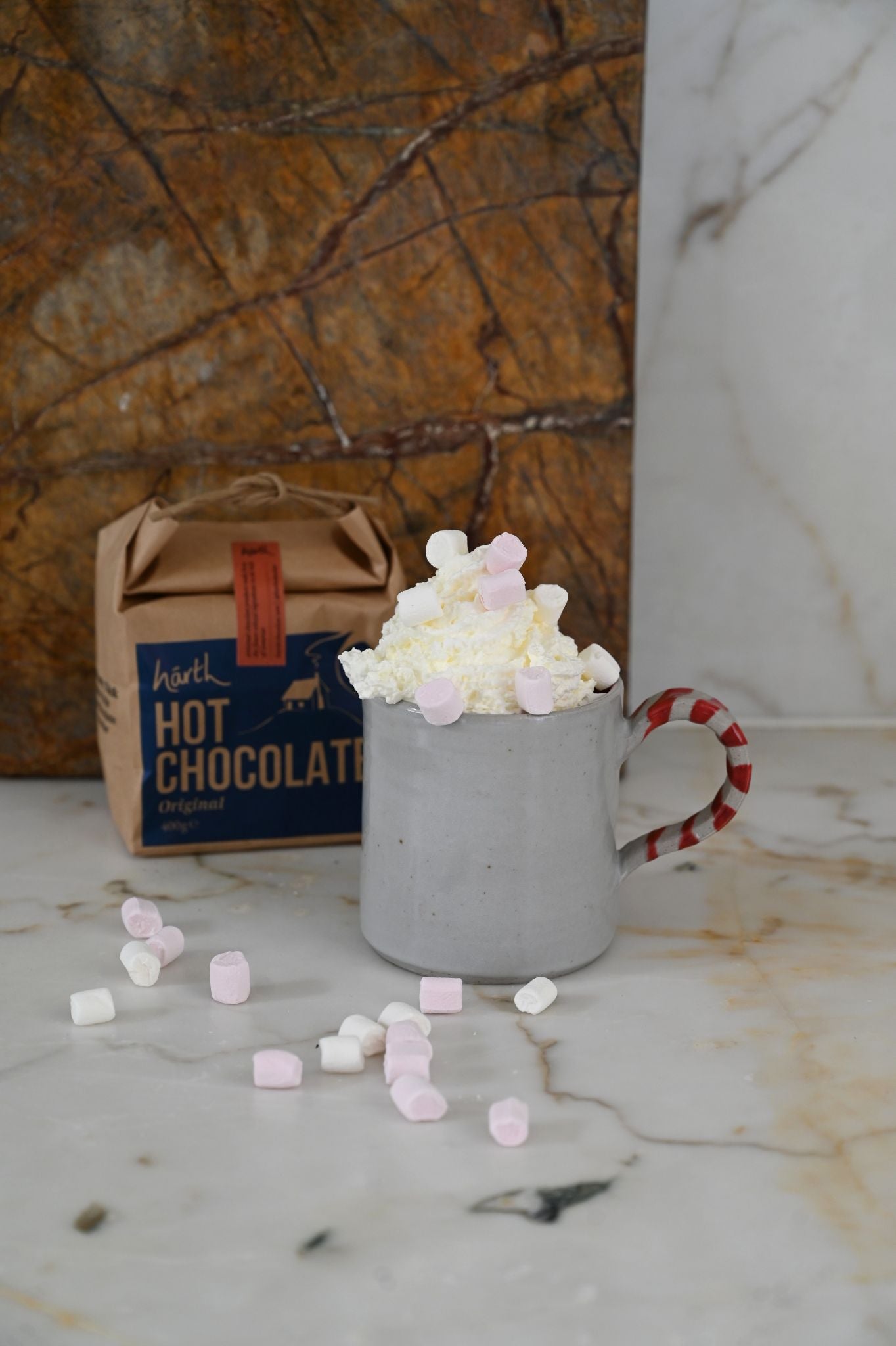 Handgemachte Zuckerstangentasse 