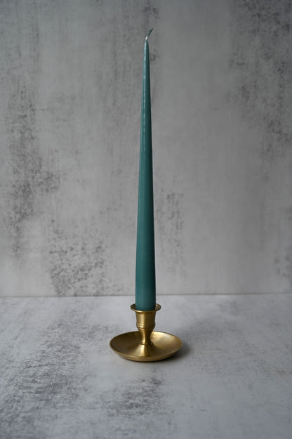 Solid Brass Short Candle Holder