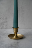 Solid Brass Short Candle Holder