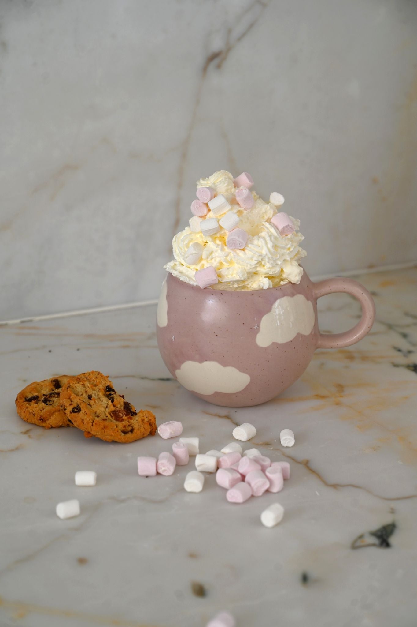 Pink Cloud Ball Mug