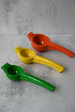 Green Metal Lime Squeezer