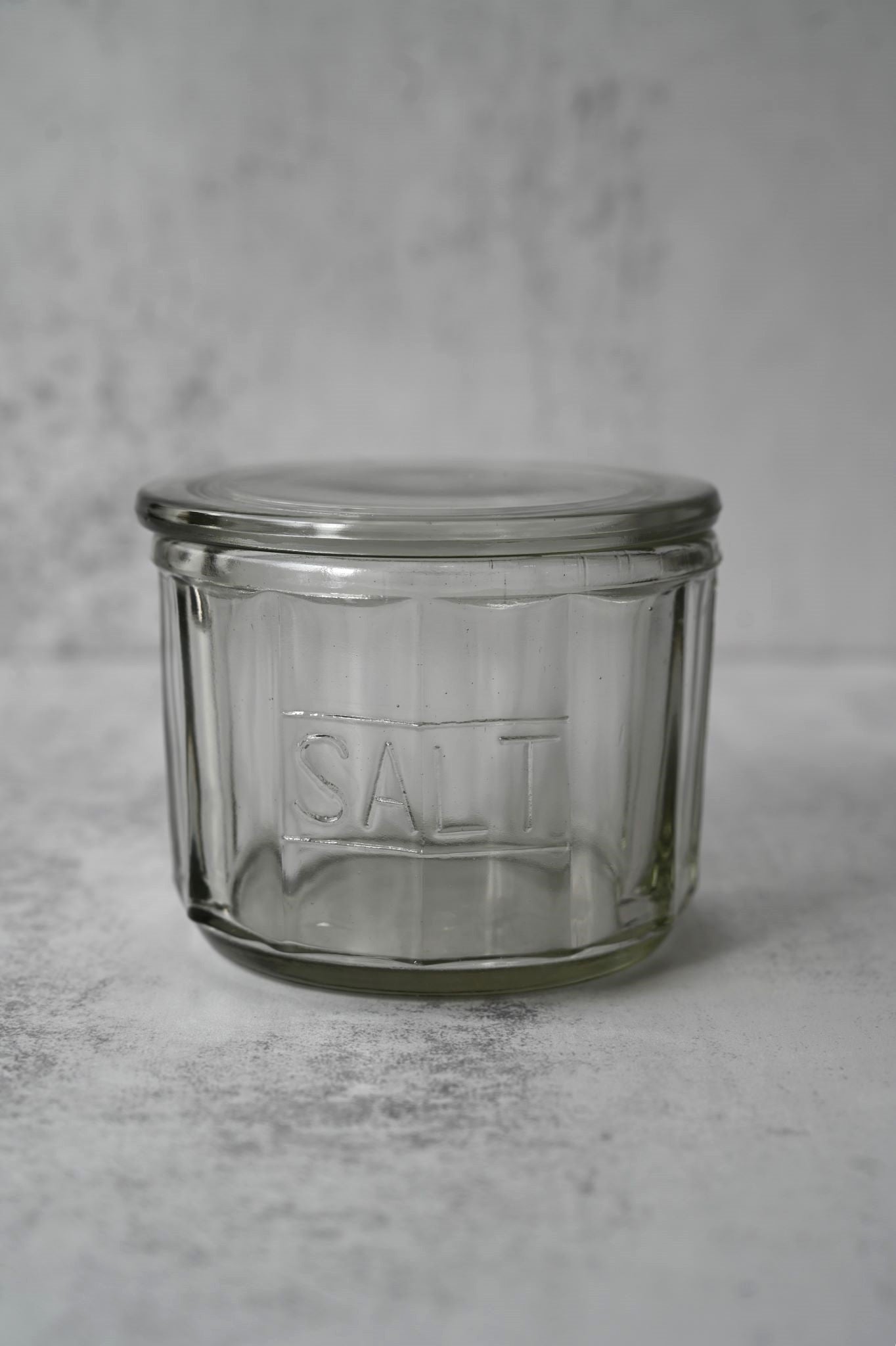 Glass Salt Box