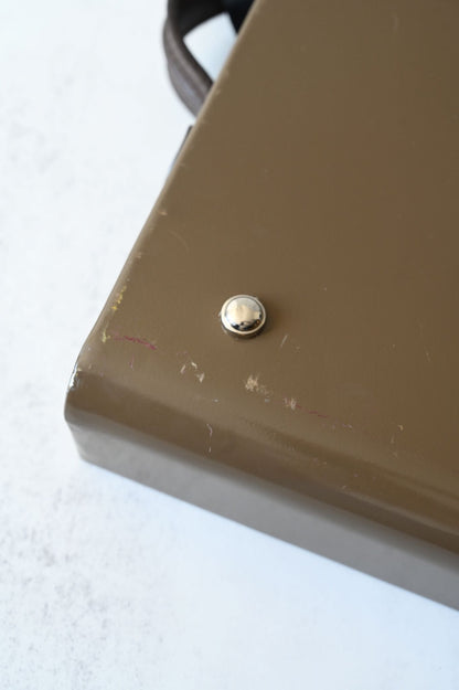 Large Chocolate Brown Coated Serving Tray