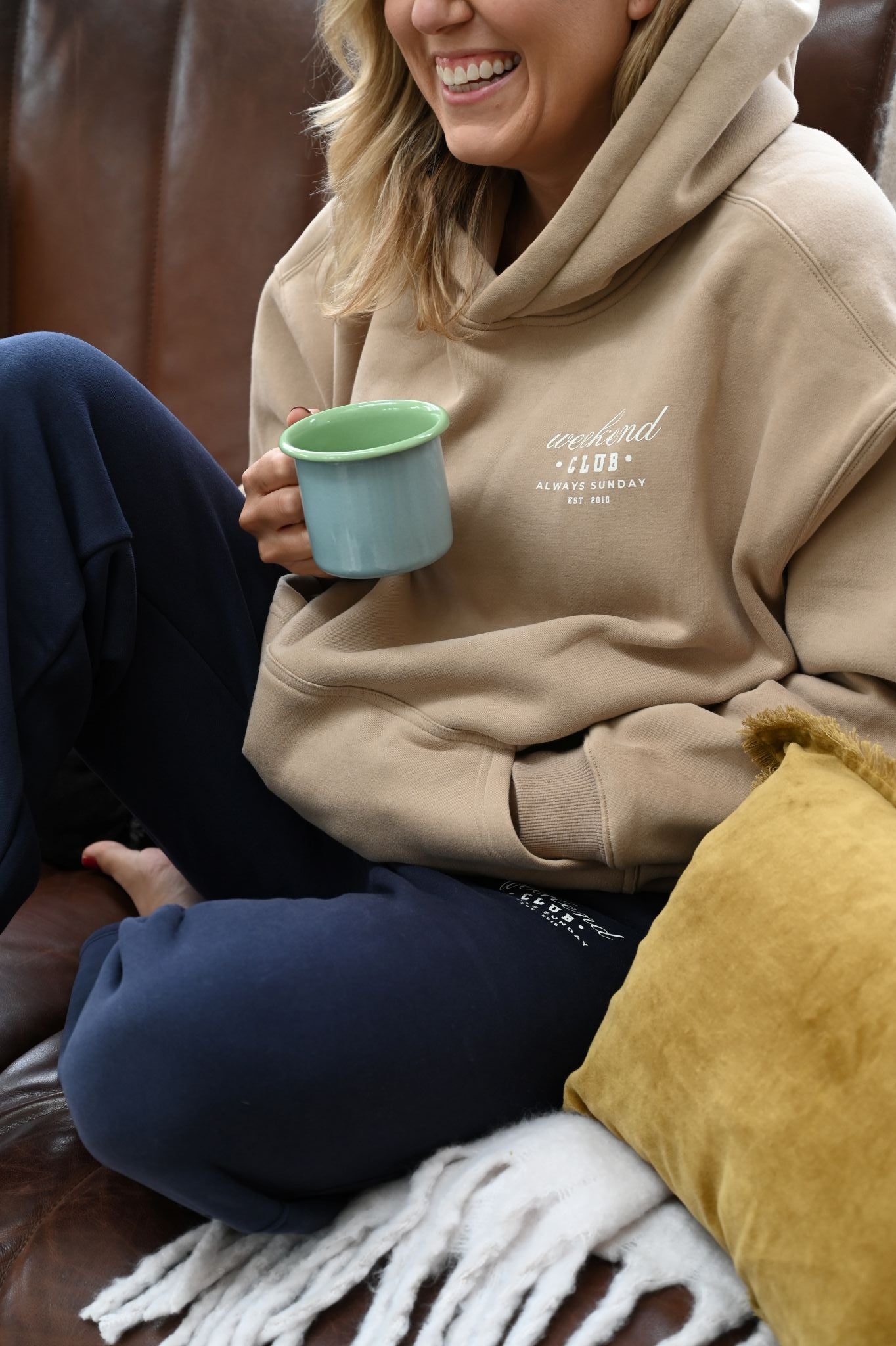 Oat Latte Weekend Club Loungewear Set