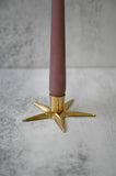 Brass Star Candle Holder