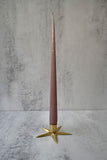 Brass Star Candle Holder