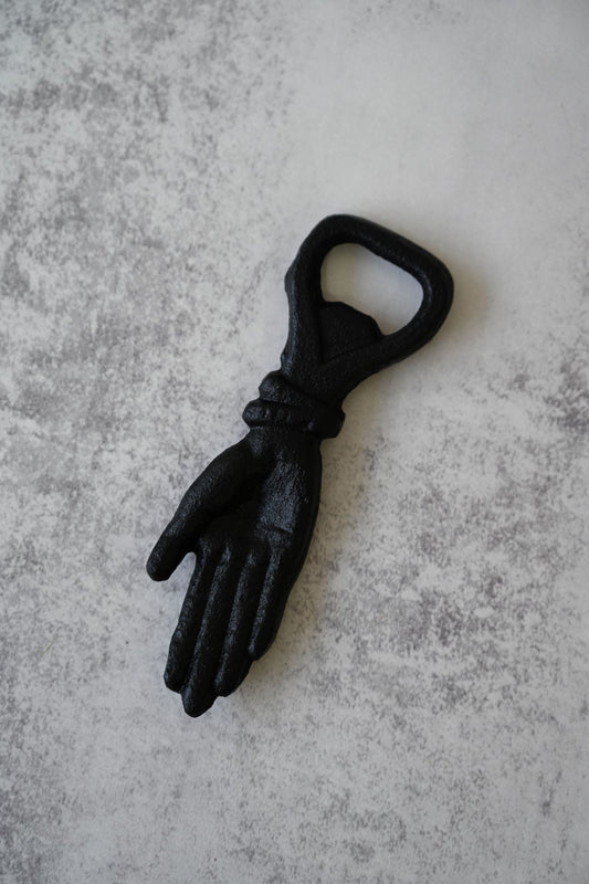 Handflaschenöffner aus Gusseisen