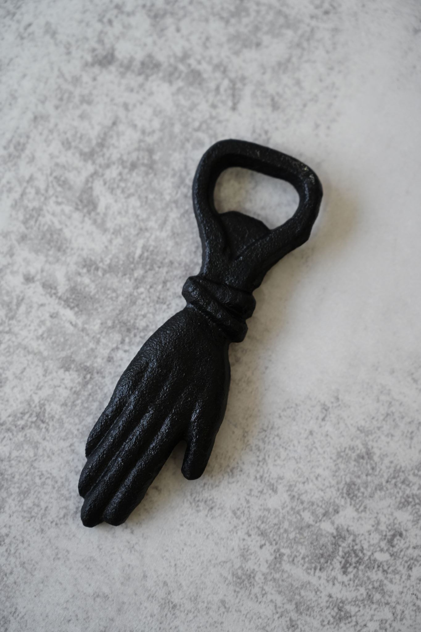 Handflaschenöffner aus Gusseisen